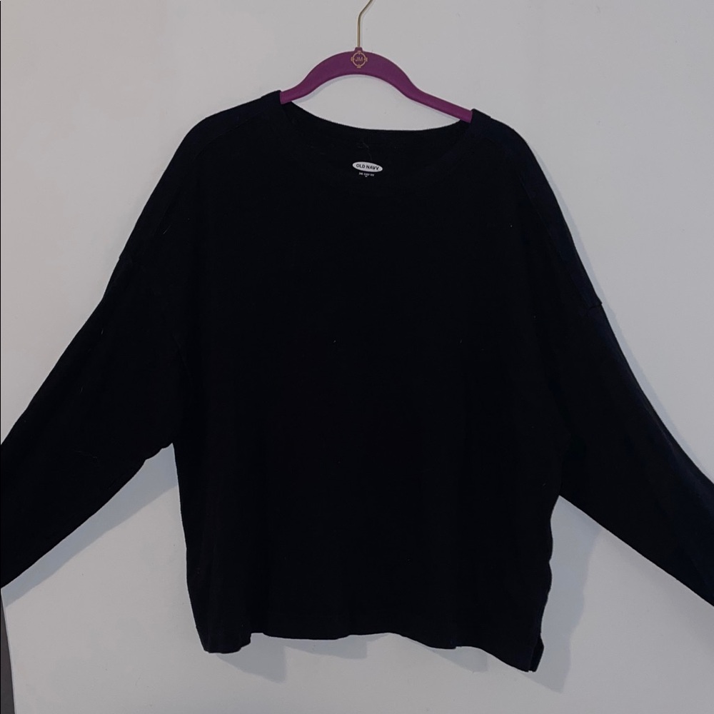 Old Navy Black Easy Tee